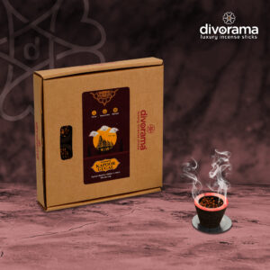 DivoRama Premium Kapoor & Gugal | Sambrani Havan/Dhoop Cups | Pooja, Festivals & all Occasions | Natural |12 Cups